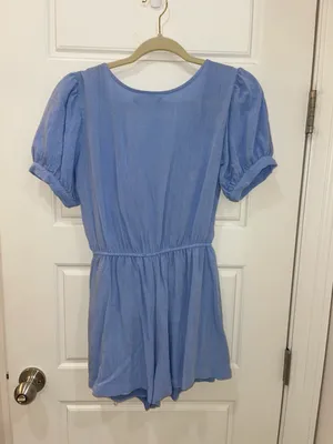 Mustard Seed Tie Front Romper thumbnail 3