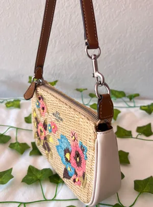 Coach Nolita 19 With Floral Embroidery cj724 thumbnail 2
