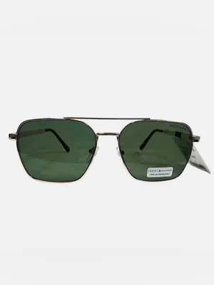 NWT TOMMY HILFIGER MM OM687 Gold/Green Mens Sunglasses thumbnail 3