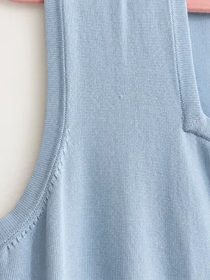 Per Se Knit Tank Baby Blue thumbnail 7