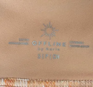 offline shine sports bra and high waisted crossover leggings set thumbnail 4