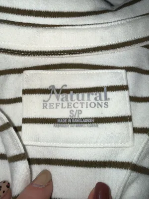 Natural Reflections striped long sleeve thumbnail 2
