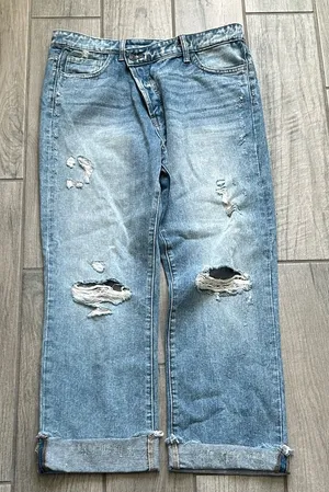 Vervet Flying Monkey Denim Jeans in Blue thumbnail 1