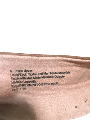 A New Day Women’s Size 8 Neve Shoes with Memory Foam Insole Khaki Tan Brown Flat thumbnail 7