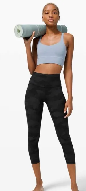 Lululemon Wunder Under High-Rise Crop 23" *Full-On Luxtreme Heritage 365 Camo De thumbnail 1