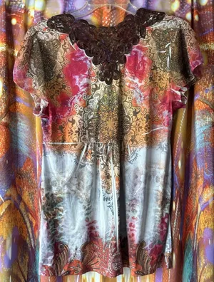 Cato Boho Short Sleeve Top ✨ thumbnail 3