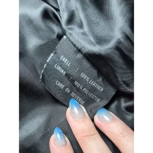 Black Leather Button thumbnail 4