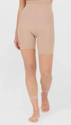 NEW SPANX Super High Footless Shaper In-Power Line Size C Nude Tummy Control thumbnail 4