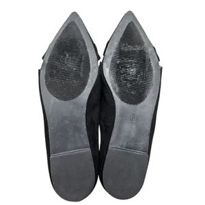 Journee Collection Flats Size 6 Black Pointed Toe Slip On Winslo Lightweight‎ thumbnail 8