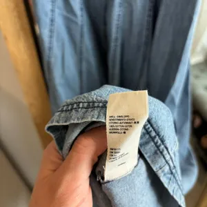 Free People Blue Jean Baby Maxi Dress thumbnail 5