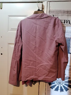 Cato Mauve-Pink Lightweight Blazer thumbnail 4