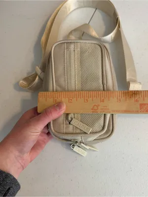 Calpak Stevyn crossbody Fanny Pack bum bag in neutral dune‎ colorway thumbnail 9