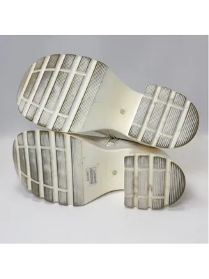 Women's Unbranded White Platform Boots Size 8.5 thumbnail 6
