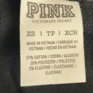 PINK Victoria’s Secret size XS Black Joggers – Lace-Up Waist, Bold Logo (N3)✨ thumbnail 3