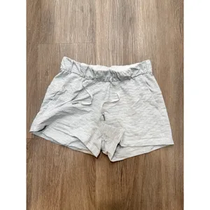 Lululemon On The Fly‎ Shorts Womens 4 Gray High Waist Pockets 3" Pull On Gym thumbnail 2