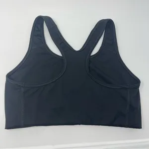 Nike‎ Womens Size Medium Sports Bra athletic silver/gold thumbnail 4
