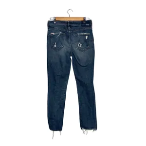 Mother The Flirt Ankle Jeans Women 28 Blue Good Distressed Ripped Superior thumbnail 3