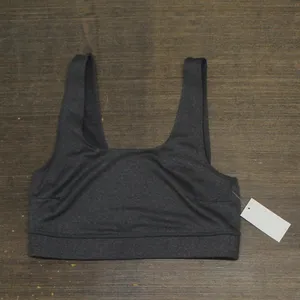NWT Jenni Womens Square-Neck Bralette 100139256 Gray L thumbnail 2