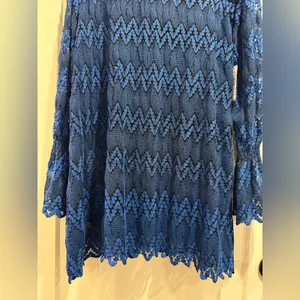 Free People Simone Lace Swing Tunic‎ Dress Size Small thumbnail 4