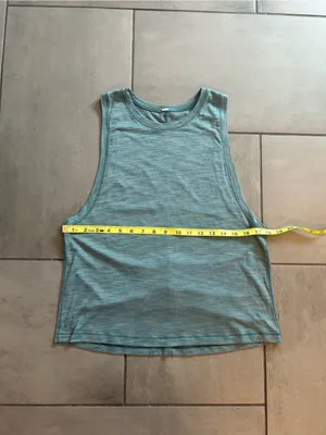 Lululemon Cardio Squad Tank II in Heathered Desert Teal thumbnail 5