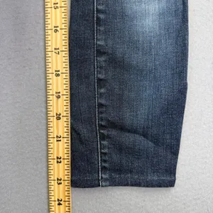 MOTHER Womens‎ Dark Wash Blue Slim Straight Leg Denim Jeans Size 25 Made in USA thumbnail 9