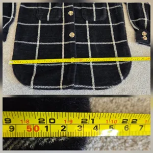 Z Supply Women’s Sz XSmall Button Up Tucker Shacket Shirt Jacket Washed Black thumbnail 13