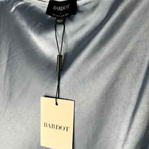 Bardot Satin Finish A-Line Max Skirt Size 4 thumbnail 3