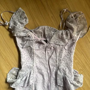 Majorelle Floral Lace Dress thumbnail 2