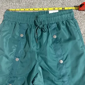 YMI Jeans Teal Snap-Button Wide Leg Pants thumbnail 2