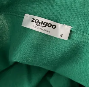 Green Button-Up Shirt and Pants Outfit Set thumbnail 6