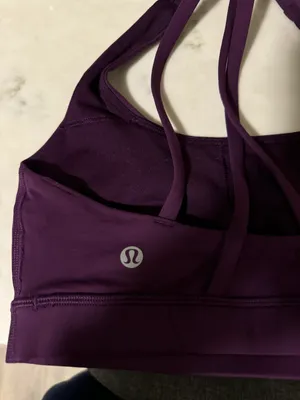 Lululemon Matching Set Dramatic Magenta 25" Align Leggings With Pockets And Energy Bra thumbnail 5