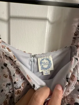 Blue Rain Lavender Floral Dress thumbnail 2