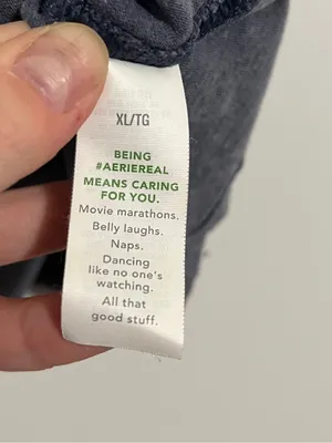 Aerie Vintage T-Shirt Hand Dyed Gray Size XL 100% Cotton thumbnail 7