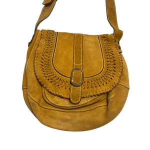 Patricia Nash Womens Brown Leather Suede Hobo Shoulder Bag SKU 7280 thumbnail 2