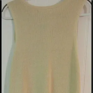 ASTR the label sleeveless sweater cream sz large thumbnail 2