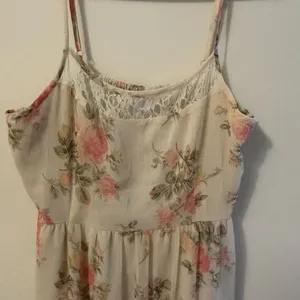 Band of Gypsies Cream Sundress with Spaghetti Straps Size L thumbnail 5