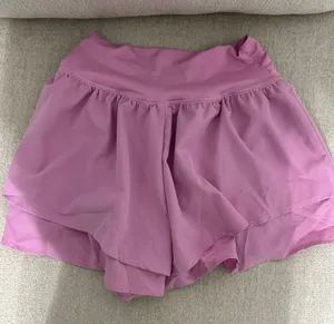 Pink Ruffle Shorts Small thumbnail 2