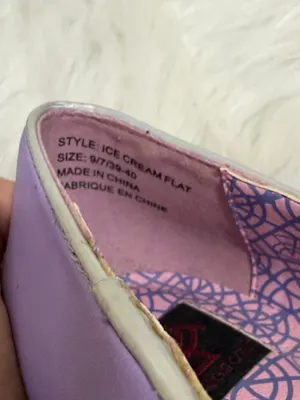 Strange Cvlt Dagger Ice Cream Flats Kawaii Pastel Punk Gothic thumbnail 9