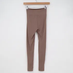Dazy Mauve Brown Crossover V-Waist High Rise Athletic Leggings Womens Size M thumbnail 5