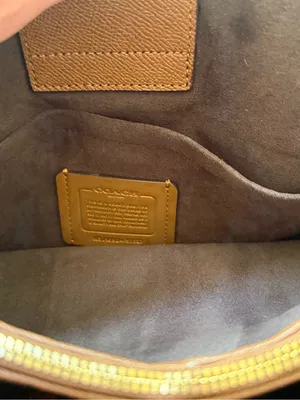 COACH Brown Small Margot Carryall thumbnail 8