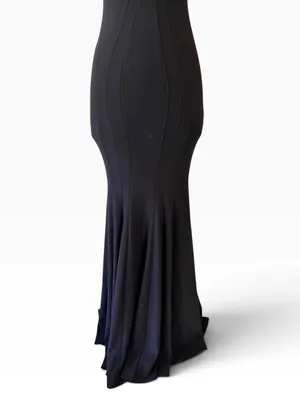 Betsy & Adam Black evening gown thumbnail 4