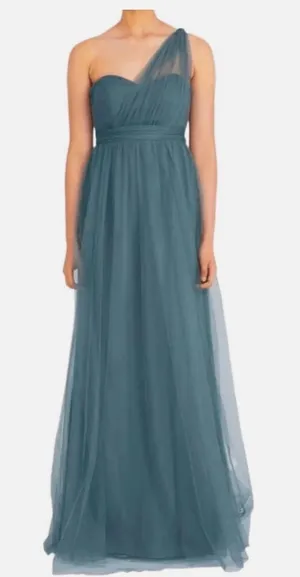 3283 | Jenny Yoo Annabelle Convertible Tulle Gown Vintage Teal Women 16 thumbnail 1