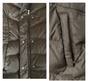 Brown Down Puffer Jacket thumbnail 6