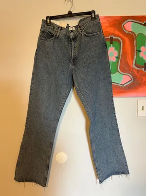 AGOLDE Mid-Rise Relaxed Boot Jeans thumbnail 1