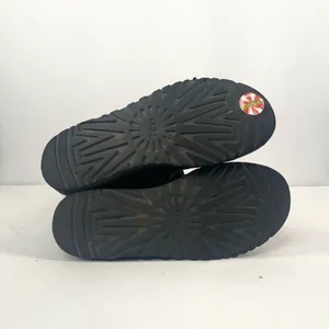 Ugg Suede Button Side Boots in Black Size 6‎ thumbnail 5