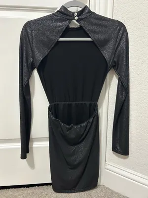 Lucy in the Sky Dress Sparkly Black thumbnail 2