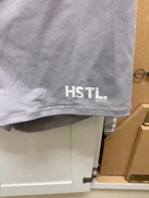 HSTL. MADE Women's Athletic Training Shorts Size XLG Gray thumbnail 2