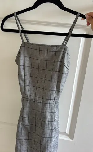 Plaid Mini Dress Forever 21 thumbnail 1