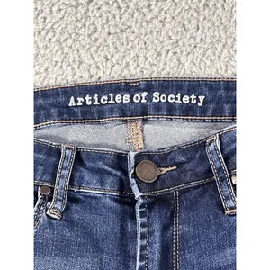 Articles Of Society Jeans Women 28 Low Rise Skinny Dark Denim Capsule Minimalist thumbnail 7