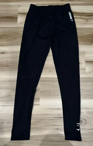 Gymshark Black Jogger Leggings Women’s Small thumbnail 1